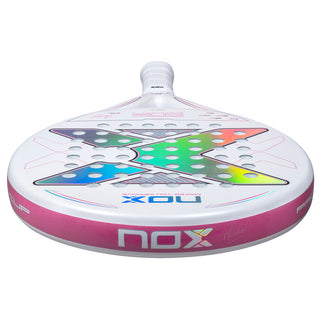 NOX Pro Cup Silver 2027 Padel Racket by Miguel Lamperti