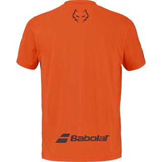 Babolat Crew Neck Lebron Orange Padel Tee