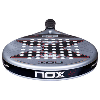 NOX Pro Cup Rough 2027 Padel Racket by Miguel Lamperti