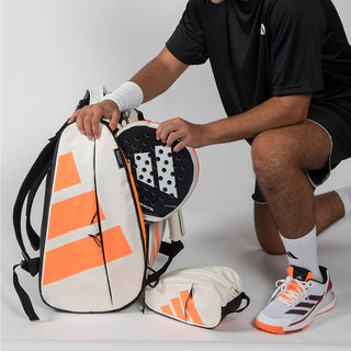 Adidas RacketBag Multigame Off 2026 White Padel Bag by Ale Galán