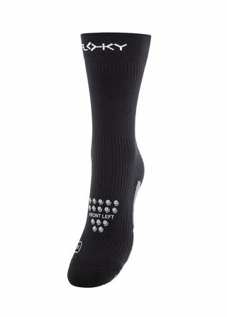 Floky S-MASH 3D Padel Sock Black (Enhanced Stability & Support)