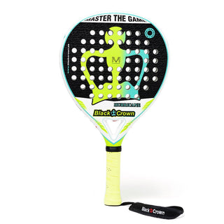 Black Crown Hurricane Padel Racket + Racket Cover